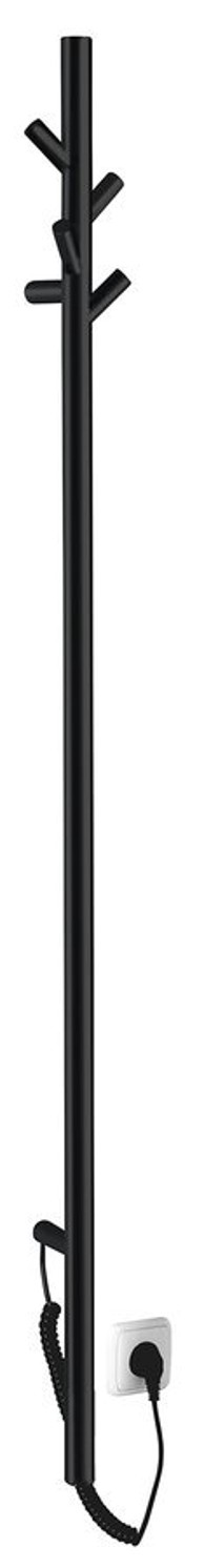 SAPHO Električni sušač ručnika PASADOR, 150 x 1500 mm, 30 W, crni mat