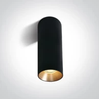 Stropna svjetiljka DM12105MA/B, GU10, 1x, 10 W, 230 V, bez odsjajača, crna, 050112