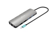 I-TEC Docking stanica USB-C METAL NANO 2X HDMI + PD 100W