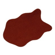 CASA SELECCIÓN Bordo sintetičko krzno 60x90 cm Sherpa