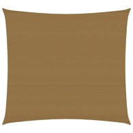 Jedro za zaštitu od sunca 160 g/m² smeđe-sivo 4 x 4 m HDPE