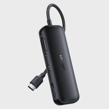 UGREEN Adapter USB-C na VGA + HDMI + DP