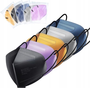 NIKCORP FFP2 zaštitne maske, 30 kom, raznobojne