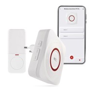 EMOS Pametno zvono GoSmart WiFi, app, 150m, 52 melodija