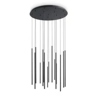 IDEAL LUX Visilica Look Drop SP16, LED, D16, 3000K, ON-OFF, crna