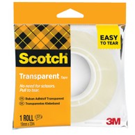 3M Traka ljepljiva Scotch 508, 19 mm, 33 m, prozirna