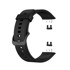 B-STRAP Silicone remen za Huawei Watch Fit, black