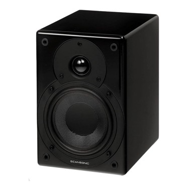SCANSONIC Zvučnici S5, aktivni, 2x50W, Bluetooth, crna