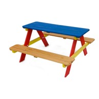 ROJAPLAST Dječja vrtna klupa sa stolom