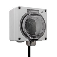 Nadžbukna hermetička utičnica 2P+Z ghn IP66