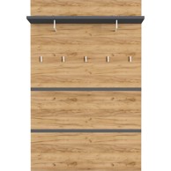 GERMANIA Ploča za vješanje garderobe u dekoru hrasta u prirodnoj boji Lissabon 