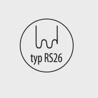 DEDRA Plastične spajalice RS26