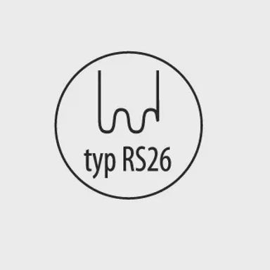 DEDRA Plastične spajalice RS26