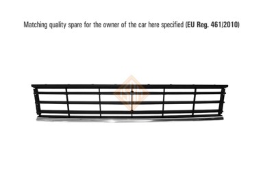 ISAM Maska branika VW Passat 11-14, prednja srednja, ComfortLine, 1 krom lajsna