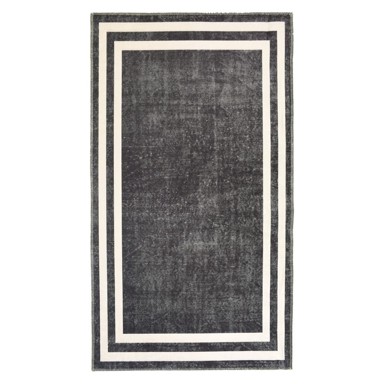 VITAUS Bijelo-sivi perivi tepih 80x50 cm