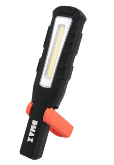 DMAX Ručna svjetiljka WLG 202, LED, crno-narančasta