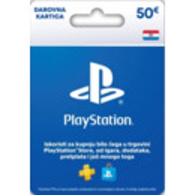 PlayStation 5: PlayStation darovna kartica – 50 EUR
