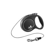 FLEXI Black Design XS uže 3 m crna