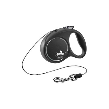 FLEXI Black Design XS uže 3 m crna