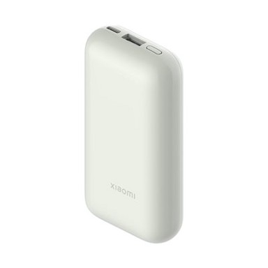 XIAOMI Powerbank prijenosni punjač Mi POCKET EDITION PRO, 10000 mAh, USB-C, bijeli