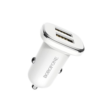 BOROFONE Autopunjač KP27932 2xUSB 2,4 A, bijela