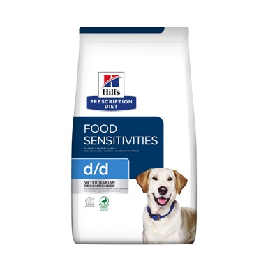 HILL'S PD d/d Food Sensitivities s patkom i rižom 12 kg