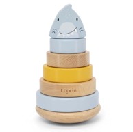 TRIXIE Drveni obruči za slaganje Mr. Shark