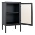 HOUSE NORDIC Crna metalna vitrina 38x70 cm Dalby
