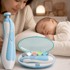 COOL MANGO Električna turpija za nokte za bebe BabyTrim, plava