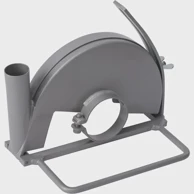 BOSCH Zaštitni pokrov s vodilicom za kutnu brusilicu, 230 mm, crna