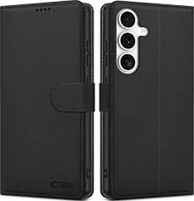 TECH-PROTECT Maska Wallet preklopna, za Samsung Galaxy S25 FE, crna