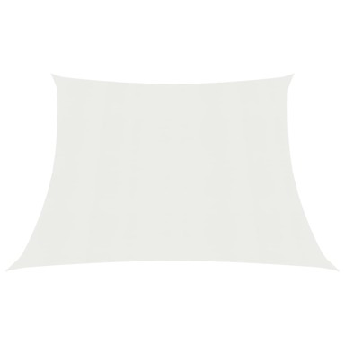 Jedro za zaštitu od sunca, HDPE 160 g/m², 3/4x3 m, bijelo