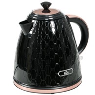 HOMESTAR kuhalo za vodu 2200 W s pokazivačem razine i filtrom, crno