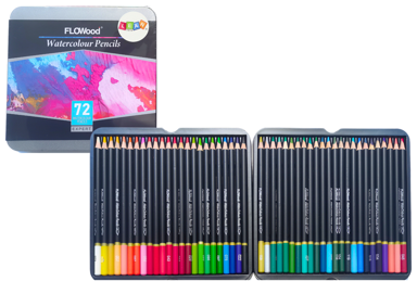 Set od 72 rastvorljive bojice