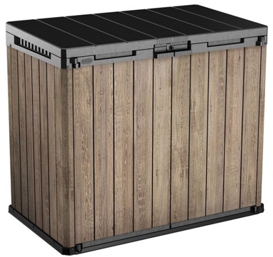 KETER Vrtni sanduk Deco Horizontal Store It Out, 1150 L, svijetlosmeđa