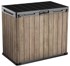 KETER Vrtni sanduk Deco Horizontal Store It Out, 1150 L, svijetlosmeđa