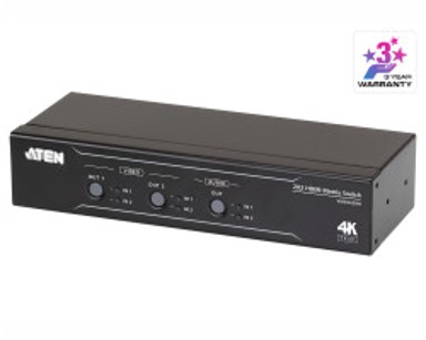ATEN HDMI Matrični preklopnik 2x2 True 4K s audio razdvajačem