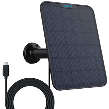 REOLINK Solarna ploča za video nadzor, crna