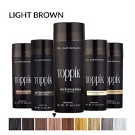 TOPPIK Vlakna za kosu 27,5 g, do 50 nanosa, Light Brown, svijetlo smeđa