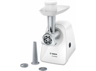 BOSCH Aparat za mljevenje mesa MFW2510W, 1500 W, SmartPower, bijeli