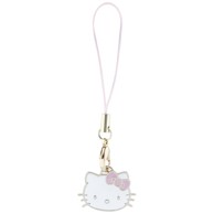 HELLO KITTY Privjesak za telefon s motivom mačje glave, ružičasti
