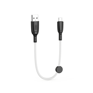 XO Kabel NB247 USB na microUSB 0,25 m 6A, bijela