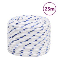 Brodski konop bijeli 16 mm 25 m od polipropilena