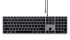 SATECHI Tipkovnica Slim W3, USB-C, siva, US