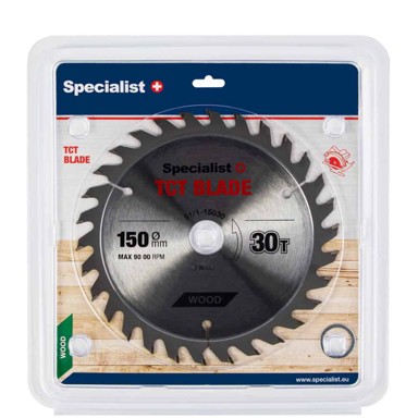 SPECIALIST TCT list pile, 150x30Tx20-16 mm