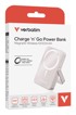 VERBATIM Power bank Charge 'n' Go 10000 mAh, rozi