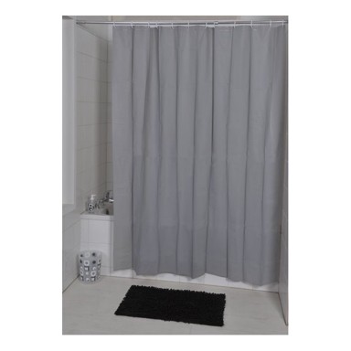 TENDANCE Zavjesa za kadu 180x200 cm, siva