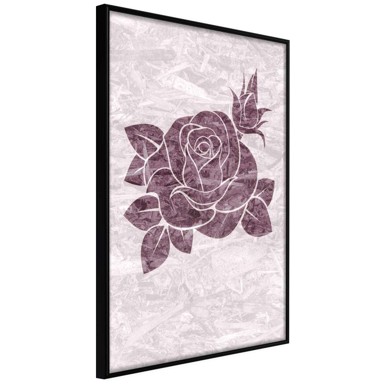 Poster Monochromatic Rose 20x30