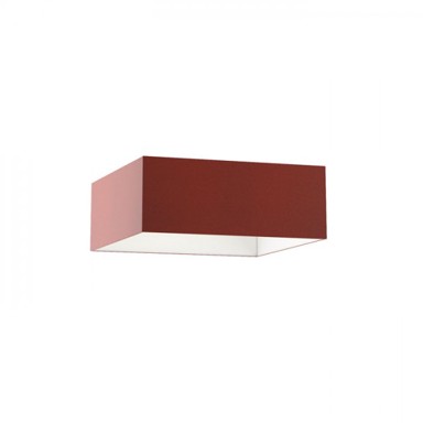 TEMPO Sjenilo, terakotta/bijelo, pvc, max. 23W