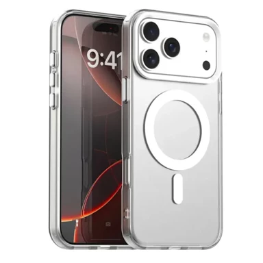 MAXMOBILE Maskica MAGSAFE, iPhone 17 Pro, iPhone 18 Pro, prozirna